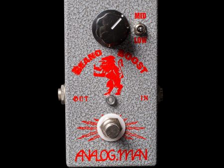 Analog Man Beano Boost Treble Booster Pedal (C1014286) Discount