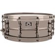 Ludwig Universal Metal 5.5x14 Snare Drum - Black Brass Online Sale