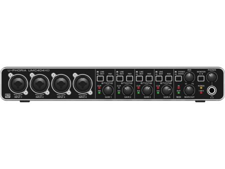 Behringer U-PHORIA UMC404HD - USB 2.0 Audio MIDI Interface For Discount