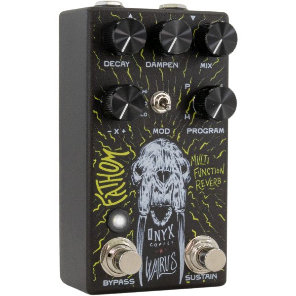 Walrus Audio Fathom Multi-Function Reverb Pedal - Onyx Edition Online Hot Sale