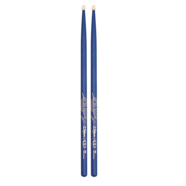 Zildjian 5B Limited Edition 400th Anniversary Jazz Drumsticks - Blue Hot on Sale