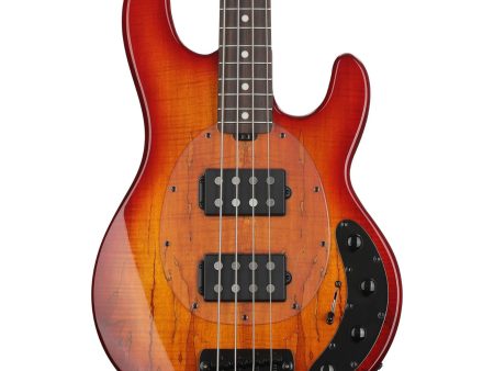 Sterling By Music Man StingRay RAY34HH Bass Guitar - Blood Orange Burst Discount