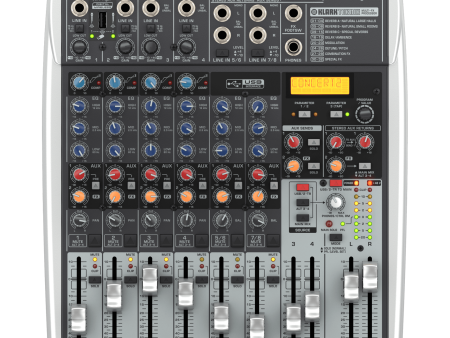 Behringer Xenyx QX1204USB Mixer with USB and Effects Supply