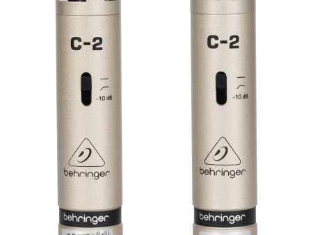 Behringer C-2 Matched Studio Condenser Microphones Supply