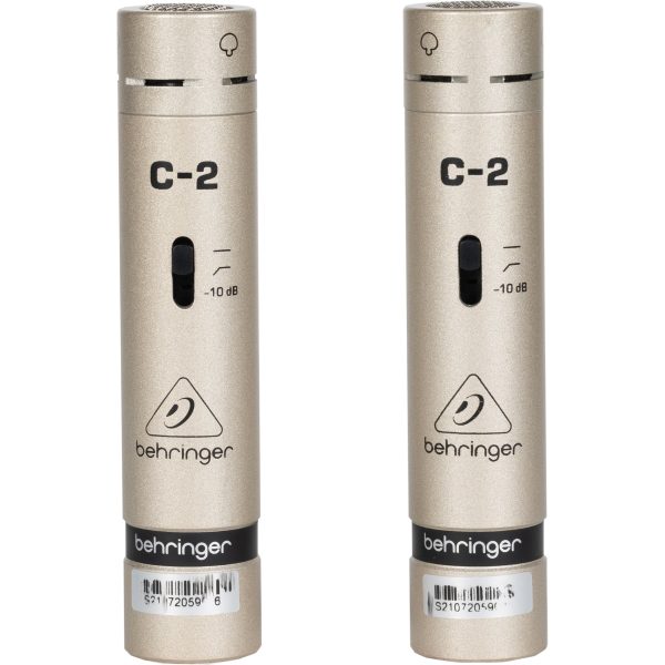 Behringer C-2 Matched Studio Condenser Microphones Supply