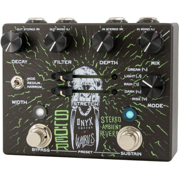 Walrus Audio Slöer Stereo Ambient Reverb Pedal - Onyx Edition For Cheap