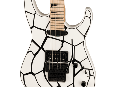 Jackson X Series Dinky DK1A Electric Guitar - Maple Fingerboard, White Tortoise For Sale