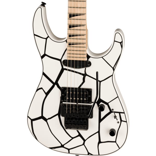 Jackson X Series Dinky DK1A Electric Guitar - Maple Fingerboard, White Tortoise For Sale