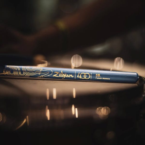 Zildjian 5B Limited Edition 400th Anniversary Jazz Drumsticks - Blue Hot on Sale