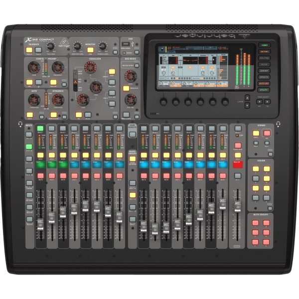 Behringer X32 Compact 40-Input, 25-Bus Digital Mixing Console For Sale