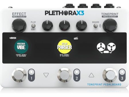 TC Electronic PLETHORA X3 Multi-FX Pedal Online Hot Sale