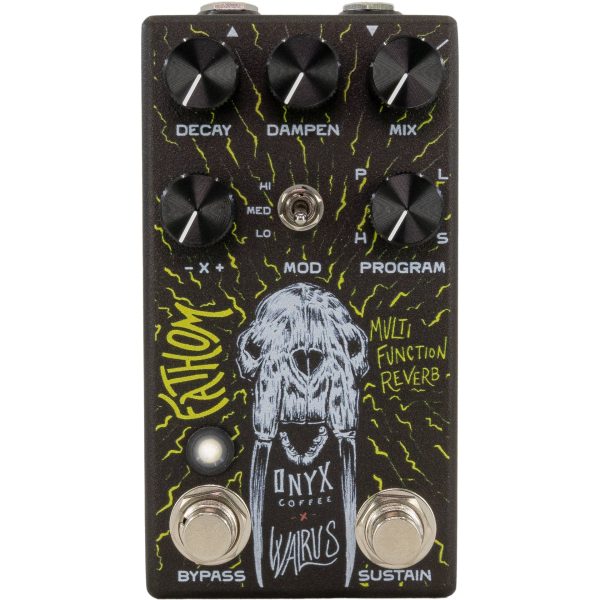 Walrus Audio Fathom Multi-Function Reverb Pedal - Onyx Edition Online Hot Sale