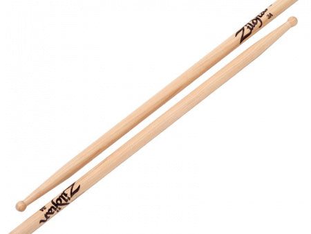 Zildjian 3AWN 3A Wood Tip Hickory Drumsticks For Discount