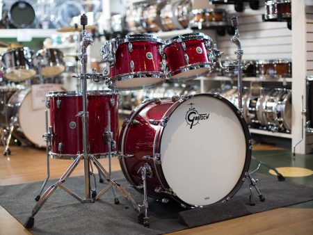 Gretsch Brooklyn Series Drum Kit in Red Glass Nitron Wrap GBE8246CRM Cheap