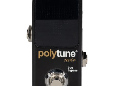 TC Electronic Polytune Noir Tuner Pedal For Discount