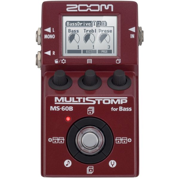 Zoom MS-60B Multi-Stomp Bass Pedal (ZMS-60B) For Cheap