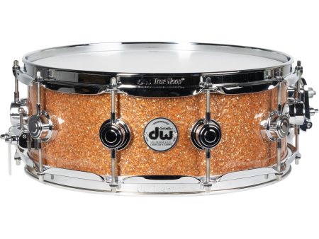 Drum Workshop Collectors Series 5x14 Snare Drum - Champagne Glass For Sale