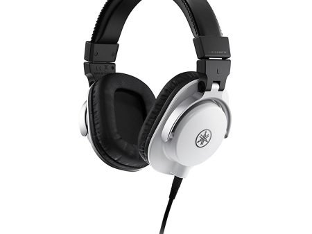 Yamaha HPH-MT5W Monitor Headphones, White (HPHMT5W) For Sale