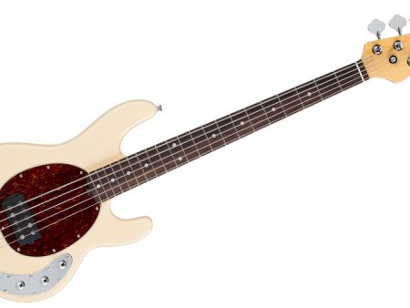 Sterling By Music Man Ray 35 Classic Active 5 String Bass in Vintage Cream (RAY35CAVCR) Online Hot Sale