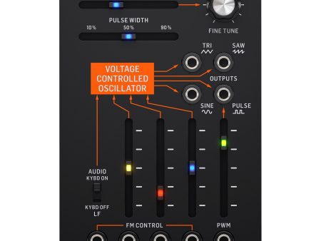 Behringer 2600 VCO Analog Voltage Controlled Oscillator Module for Eurorack Online Hot Sale