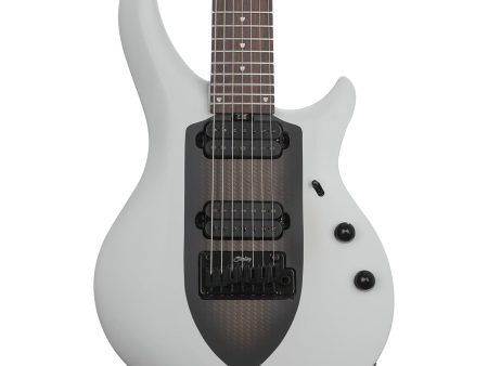 Sterling By Music Man MAJ170 John Petrucci 7-string Electric Guitar - Chalk Grey For Discount