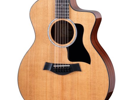 Taylor 254ce Plus Grand Auditorium 12-String Acoustic Electric Guitar, Natural on Sale