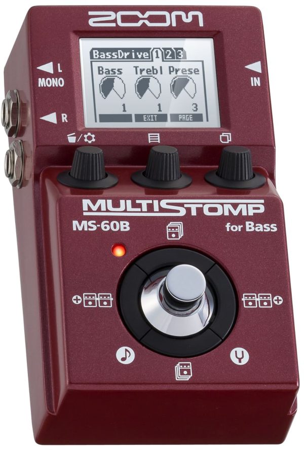 Zoom MS-60B Multi-Stomp Bass Pedal (ZMS-60B) For Cheap