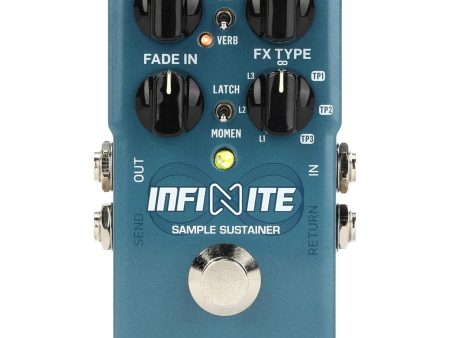 TC Electronic Infinite Sample Sustainer - Guitar Delay Effects Pedal For Discount