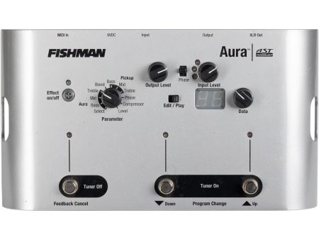 Fishman Aura AST Acoustic Guitar Preamp Pedal w  PSU Hot on Sale