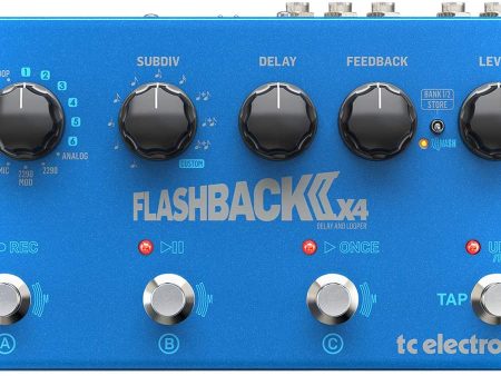 TC Electronic Flashback 2 X4 Delay and Looper Pedal Online