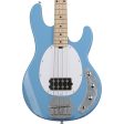 Sterling By Music Man StingRay RAY4 Bass Guitar - Chopper Blue Hot on Sale