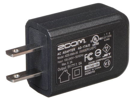 Zoom AD-17 AC Adapter for R8, H6, H2n, H1, & Q2HD Recorders For Cheap