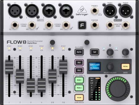 Behringer Flow 8 8-Input Digital Mixer with Bluetooth Online