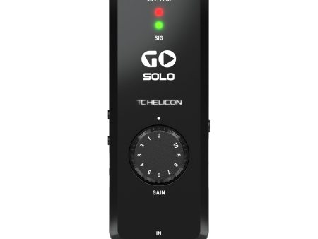 TC Helicon GO SOLO High-Definition Audio MIDI Interface For Cheap