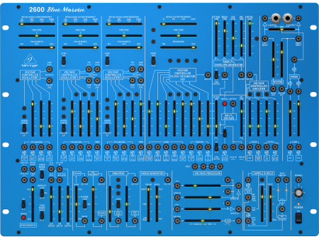 Behringer 2600 Blue Marvin Limited-Edition Analog Semi-Modular Synthesizer Online now