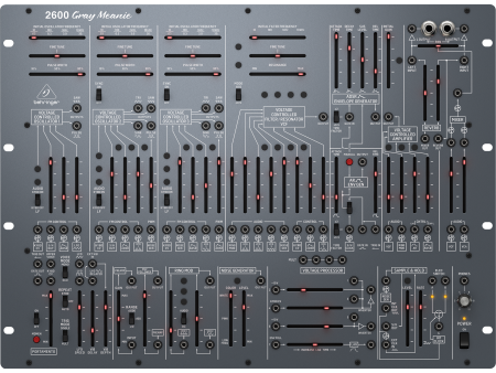 Behringer 2600 Gray Meanie Limited-Edition Analog Semi-modular Synthesizer Online now