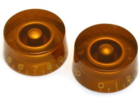 Allparts PK-0130-022 Vintage Style Speed Knobs - Amber Online