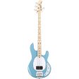 Sterling By Music Man StingRay RAY4 Bass Guitar - Chopper Blue Hot on Sale