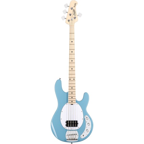 Sterling By Music Man StingRay RAY4 Bass Guitar - Chopper Blue Hot on Sale