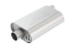 Borla CrateMuffler SBC Hot 350 383 2.5 inch Offset Center 14in x 4.35in x 9in Oval Muffler Online Hot Sale