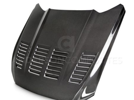 Anderson Composites 15-17 Ford Mustang (Excl. GT350 GT350R) Type-TW Double Sided Hood Online