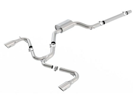 Borla 15-17 Volkswagen GTI (MK7) 2.0T AT MT SS S-Type Catback Exhaust w Stainless Brushed Tips Cheap