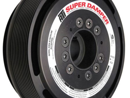 ATI Damper - 6.325in - ST - Ford SB V8 - 28.2 Ext Bal (Not 302) - 4 Bolt w SC - 4in Long - B Timing Online