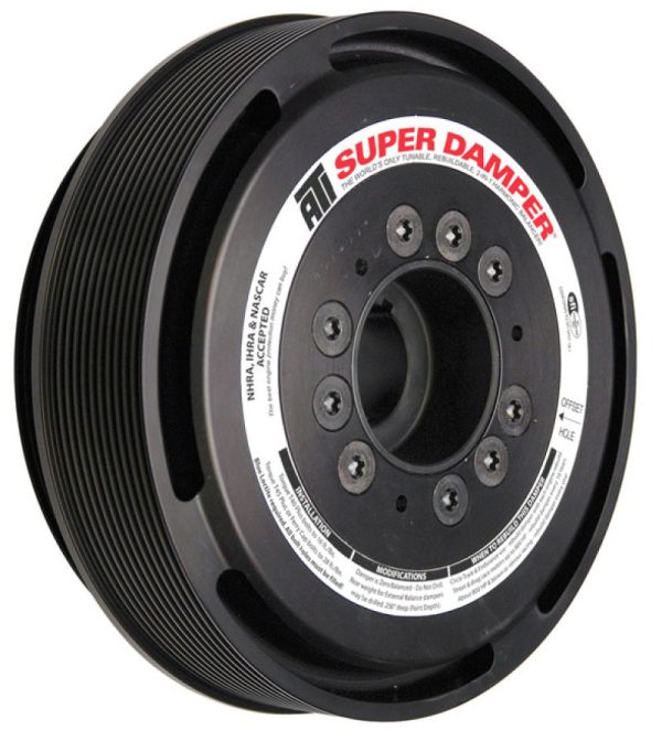 ATI Damper - 6.325in - ST - Ford SB V8 - 28.2 Ext Bal (Not 302) - 4 Bolt w SC - 4in Long - B Timing Online