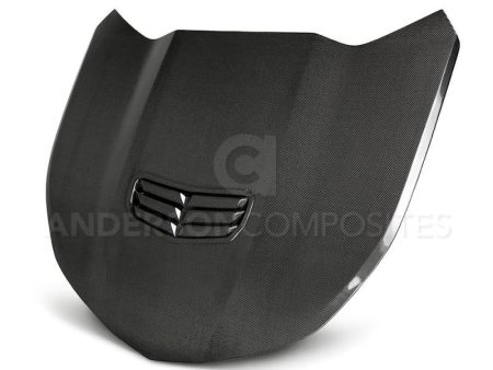 Anderson Composites 16-19 Chevrolet Camaro Carbon Fiber Type-OE Style Hood For Sale