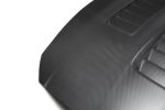 Anderson Composites 15-19 Ford Mustang Shelby GT350 Type-CR Double Sided Carbon Fiber Hood For Discount