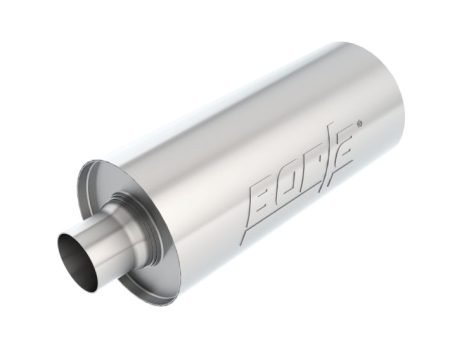 Borla Universal Performance 2.5in Inlet Outlet Stainless Racing Muffler Hot on Sale