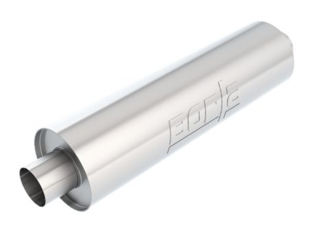 Borla 3in In Out 6.75in Diameter x 24in Turbo XL Muffler - Developed for Truck Applications For Discount