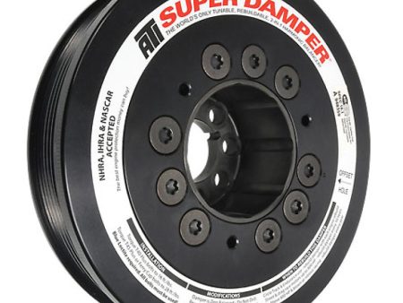 ATI Damper - 6.570in - Steel - 6 Grv - Audi - High HP - Race Version Online Sale