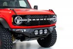 Addictive Desert Designs 21-22 Ford Bronco Bomber Front Bumper (w  3 Rigid 360 Mounts) Supply